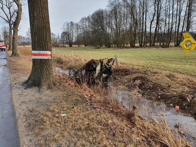 Koszmarny wypadek pod Żaganiem
