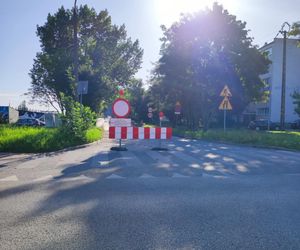 Trwa remont nawierzchni ulic Mieszka I i Granicznej w Siedlcach