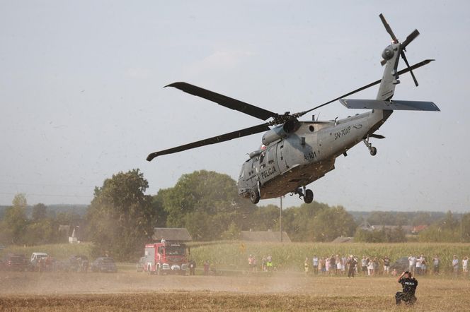 Zerwał śmigłem Black Hawka linię wysokiego napięcia i leciał dalej. Prokuratura zakończyła śledztwo