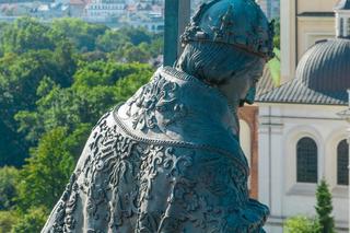 Pomnik Zygmunta z bliska
