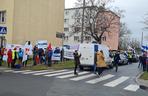Protest pracowników wodociągowych w Poznaniu