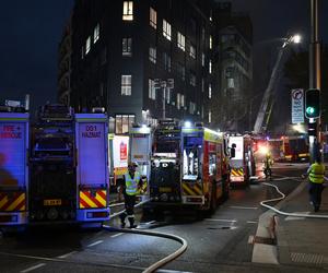 Pożar siedmiopiętrowego budynku w centrum Sydney