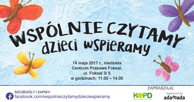 WSPÓLNIE CZYTAMY – DZIECI WSPIERAMY