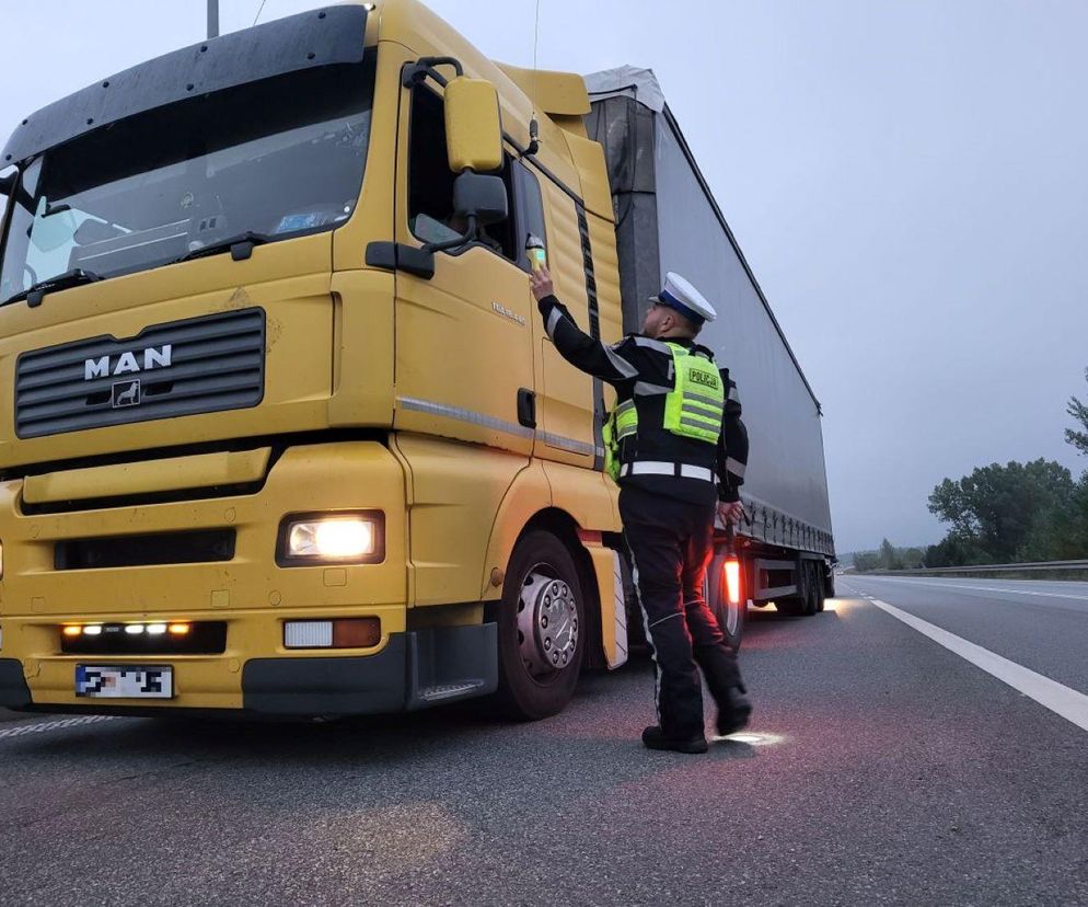 Sprawdzali trzeźwość kierowców na autostradzie. Wojewódzkie działania Trzeźwa autostrada 