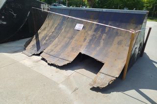Część skateparku w Leśniczówce jest zniszczona. Będzie remont? 