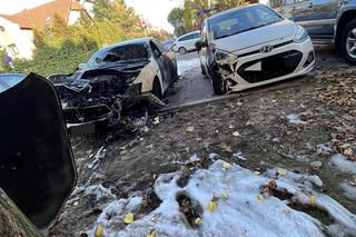 Podpalenie samochodów w Krakowie 