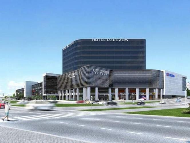 Galeria handlowa City Center z trzygwiazdkowym hotelem. WIDEO