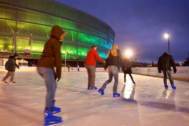 Lodowisko działało przy stadionie od 2013 roku