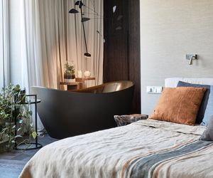 Apartament z widokiem na Warszawę - projekt Joanny Kulczyńskiej