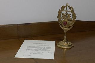 Relikwie św. Jana z Kęt i dokument ich przekazania z podpisem kard. Karola Wojtyły.
