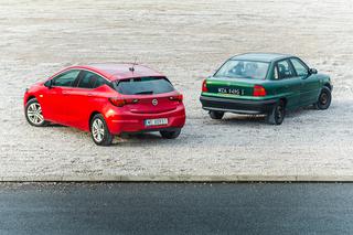 Opel Astra K 1.2 Turbo 130 KM Elegance & Opel Astra Classic F 1.4 8V 60 KM GL Base
