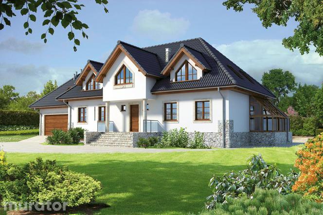Projekty domów w stylu dworkowym