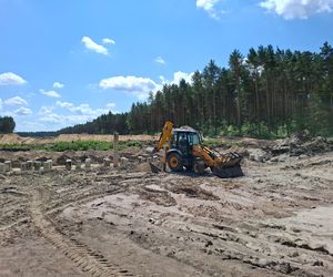 Budowa S74 Kielce - Mniów. Lipiec 2025
