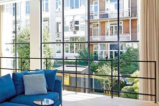 Szprosy w oknach stalowych