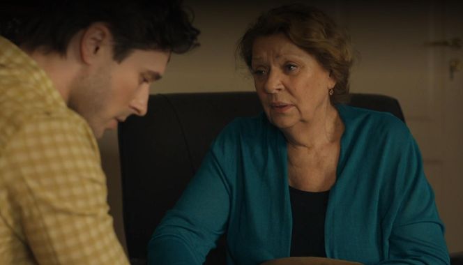 Barwy szczęścia odc. 3214. Józefina Rawicz (Elżbieta Jarosik), Cezary (Marcel Opaliński)