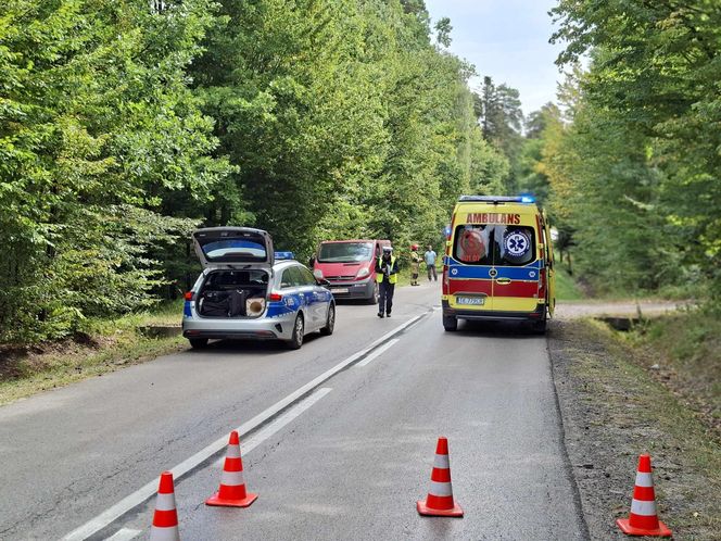 Wypadek na Zgodnej w Starachowicach