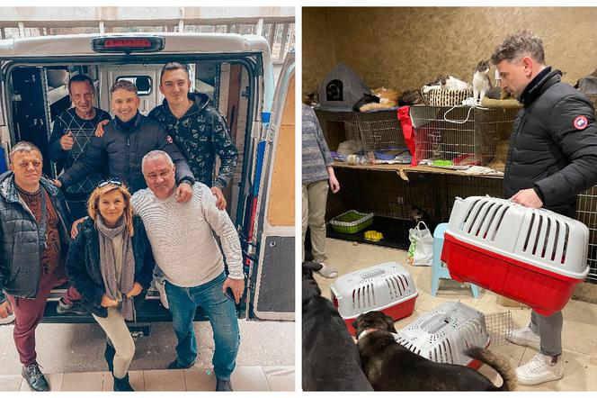 Aldona Wleklak i Kris Florek pomagają Ukrainie