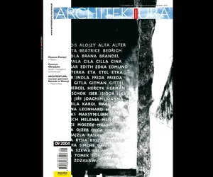 Miesięcznik Architektura 09/2004