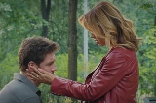 M jak miłość odc. 1829. Kama (Michalina Sosna), Marcin (Mikołaj Roznerski)