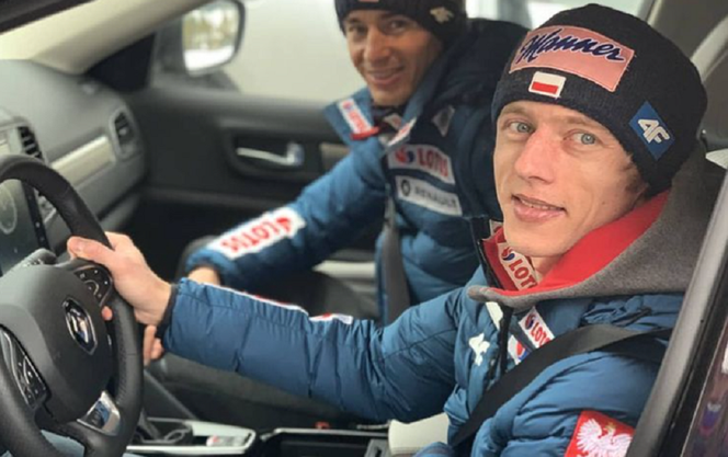 Dawid Kubacki jeździ Renault Koleos