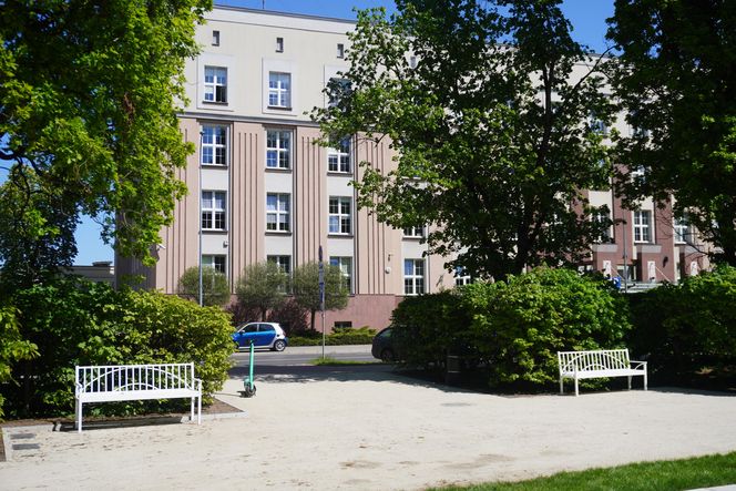 Różanka w Parku Planty po remoncie