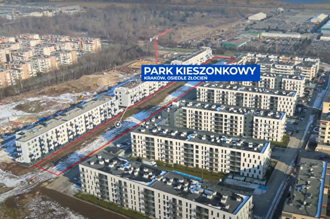 Kraków będzie miał nowy park. Pierwszy w tym rejonie miasta! WIZUALIZACJE