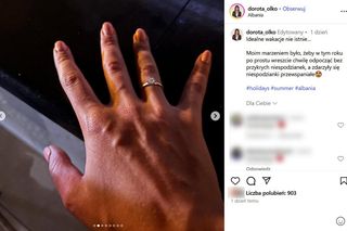  Posłanka Dorota Olko się zaręczyła 