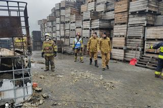 Dwie doby zajęło gaszenie potężnego pożaru w woj. lubelskim