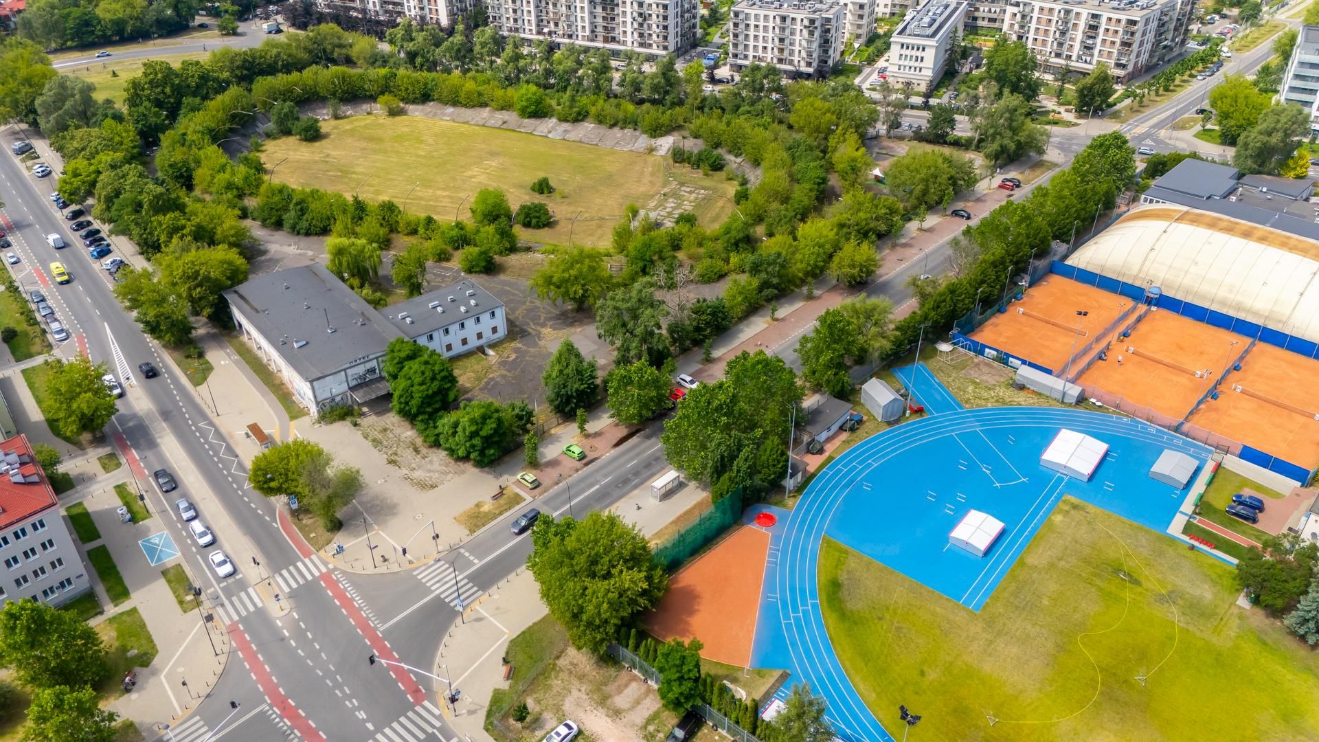 Okolice przyszłej stacji metra M3 Mińska