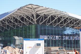 Dworzec Olsztyn Główny coraz bliżej. Budynek niemal na ukończeniu [ZDJĘCIA]