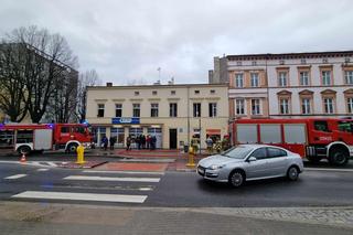 Pożar przy ul. Zwycięstwa w Koszalinie