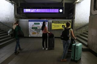 Remont Warszawy Zachodniej. Potężne opóźnienia i chaos na dworcu kolejowym