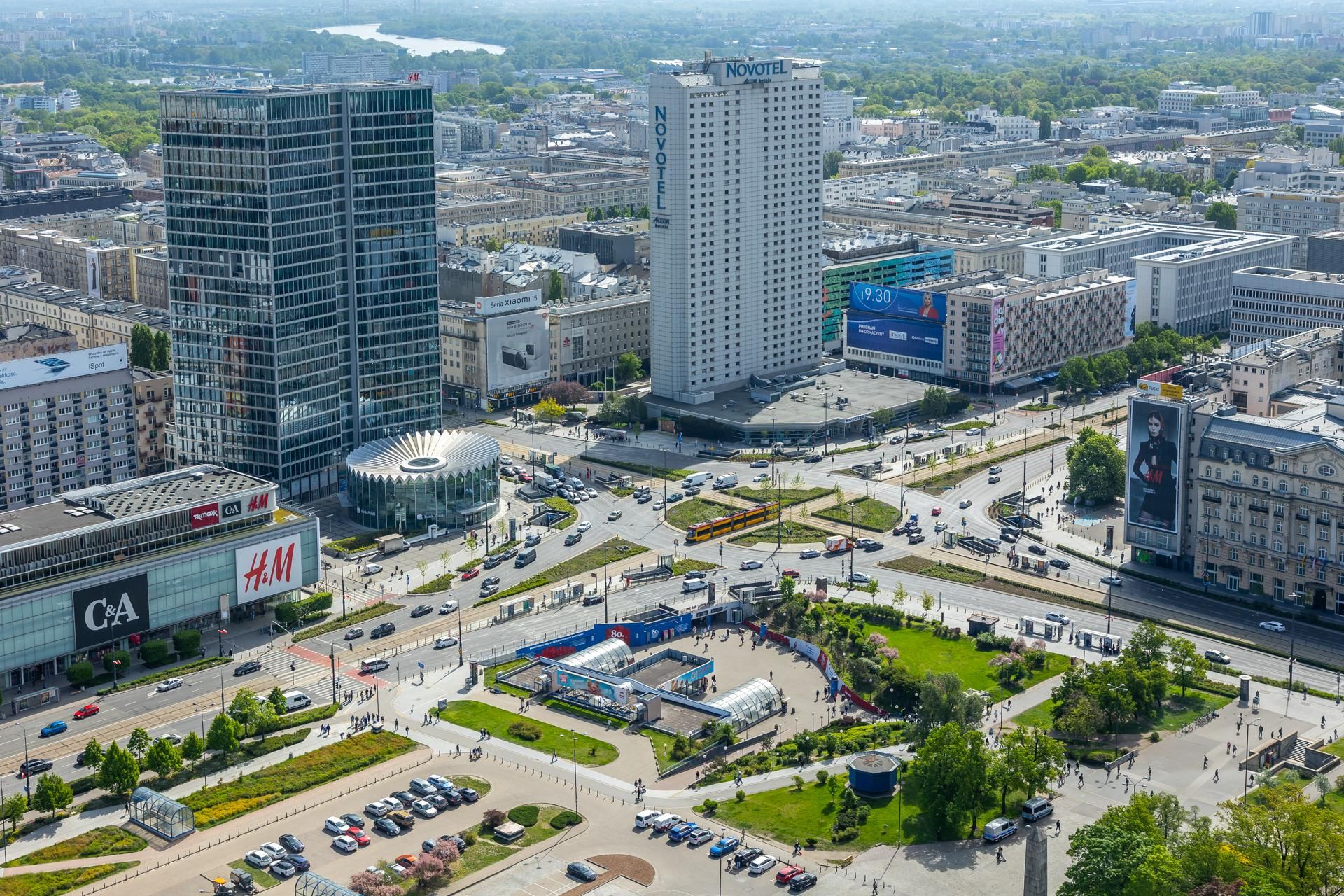 Rondo Dmowskiego w 2025 r.