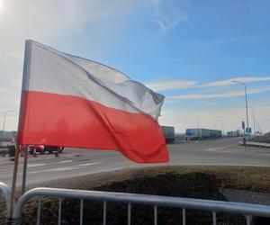 Protest rolników w Medyce