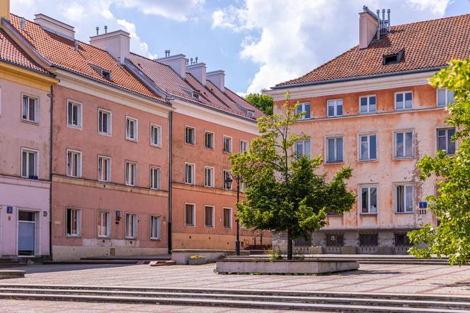 Mariensztat w Warszawie - zdjęcia. Niewykorzystany potencjał w centrum miasta