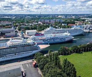 Do Gdańska zawinęły aż trzy statki wycieczkowce. Największy ma 238 metrów