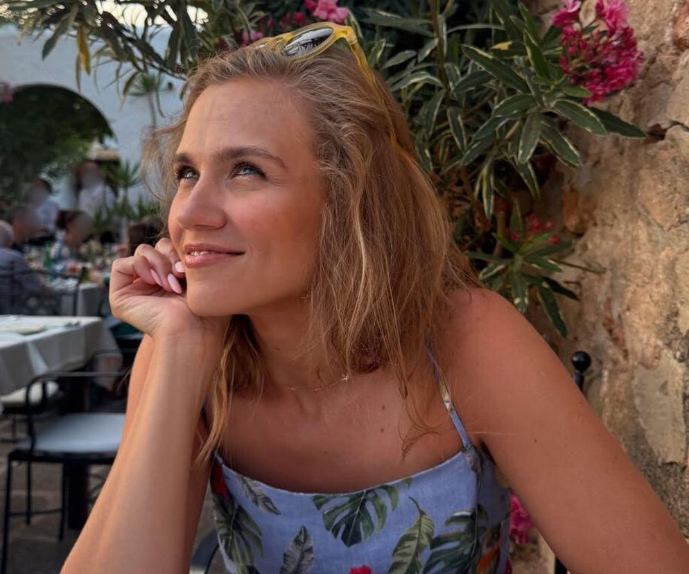 Tak córka Agnieszki Kaczorowskiej mówi do Marcina Rogacewicza