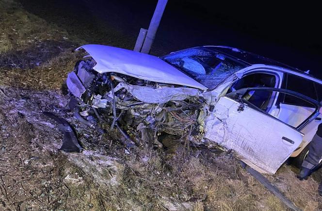 Tragiczny wypadek pod Brodnicą! Nie żyje 22-letni mężczyzna