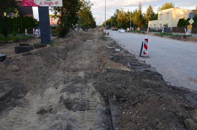 Pod koniec września ma zostać przywrócona przejezdność na remontowanym odcinku ulicy Partyzantów w Siedlcach