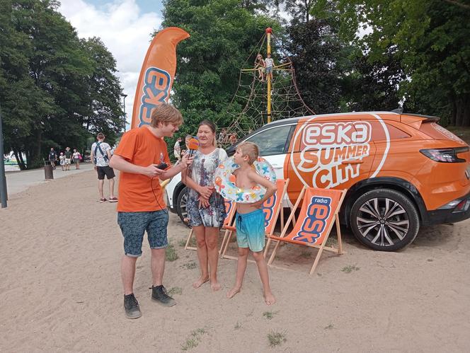 Eska Summer City Olsztyn. Pomarańczowa ekipa na Plaży Miejskiej