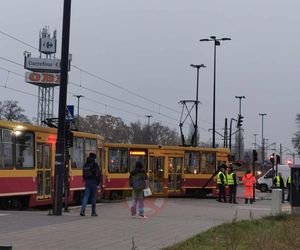 Wykolejenie tramwaju przy Aleksandrowskiej. Motornicza trafiła do szpitala