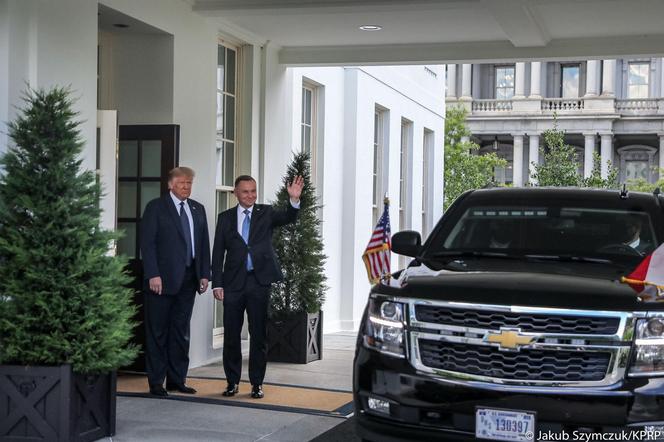 Andrzej Duda, Donald Trump