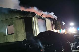 Milionowe straty po ogromnym pożarze w Jędrychowie niedaleko Iławy