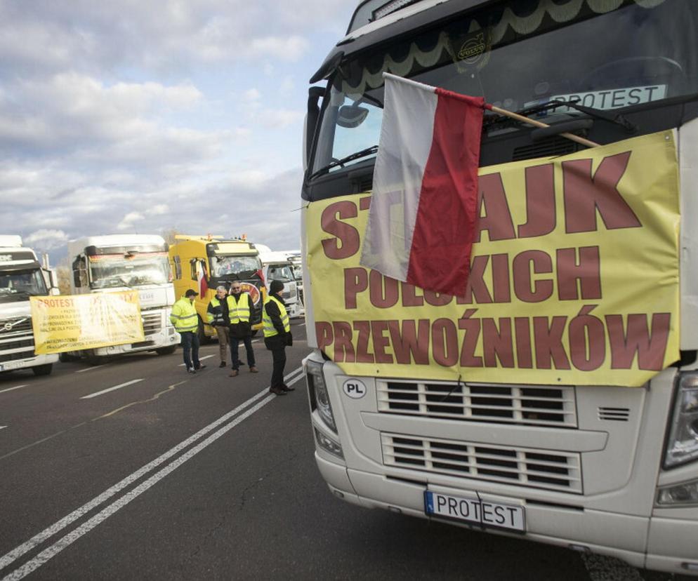 Protest polskich przewoźników trwa już dwa tygodnie.