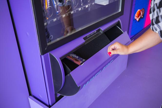 Automat z czekoladą Milka stanie w Złotych Tarasach