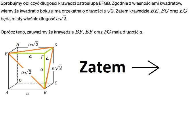 Przykłady z egzaminu maturalnego