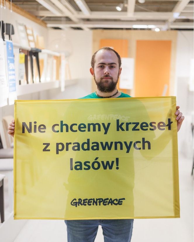Protest Greenpeace w Jankach 16.09.2025