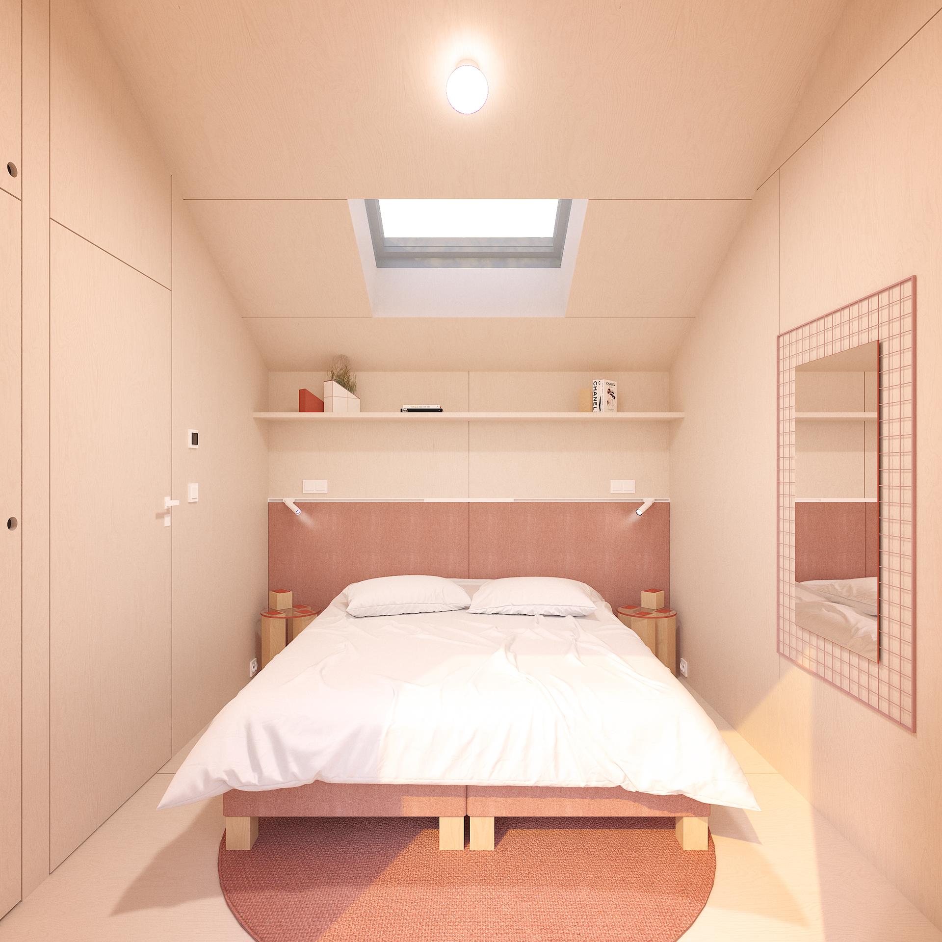 Zespół domków letniskowych w Borach Tucholskich projektu AKKT