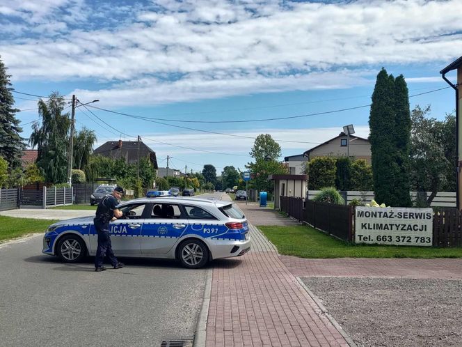 Akcja poszukiwawcza w Iwanowicach Małych