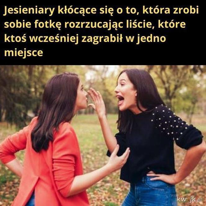 Kocyki, sesje w liściach, czyli jesieniary wracają! Zobacz najlepsze memy 